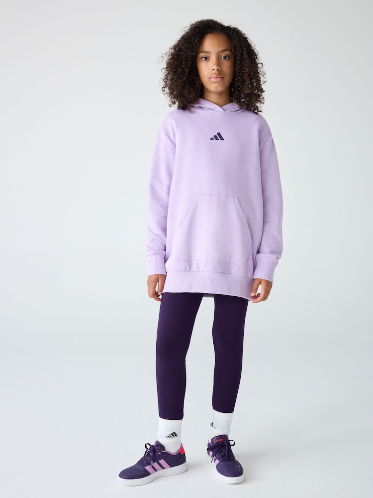 adidas Purple Kids Hoodie and Leggings Set - Image 1 of 11 adidas Purple Kids Hoodie and Leggings Set - Image 1 of 11