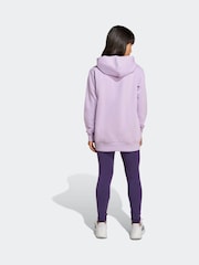 adidas Purple Kids Hoodie and Leggings Set - Image 7 of 11