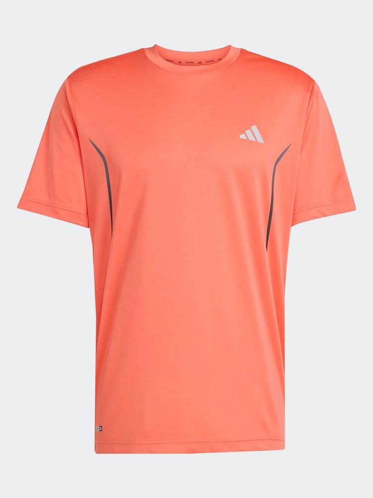 adidas Orange Tech Apparel T-Shirt - Image 6 of 6 adidas Orange Tech Apparel T-Shirt - Image 6 of 6