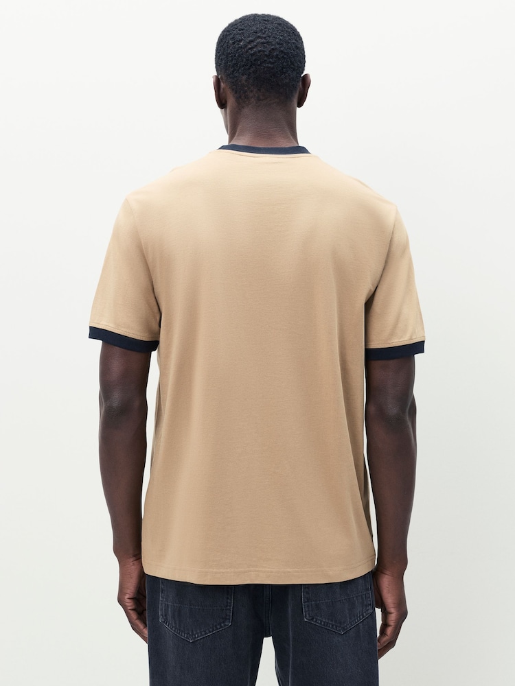 adidas Originals Brown Oversize 100% Cotton T-Shirt - Image 2 of 5 adidas Originals Brown Oversize 100% Cotton T-Shirt - Image 2 of 5