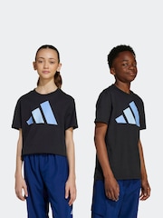 adidas Black Essentials Kids T-Shirt - Image 1 of 6