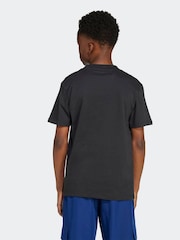 adidas Black Essentials Kids T-Shirt - Image 2 of 6