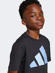 adidas Black Essentials Kids T-Shirt - Image 5 of 6