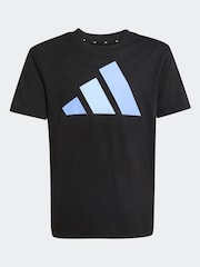 adidas Black Essentials Kids T-Shirt - Image 6 of 6