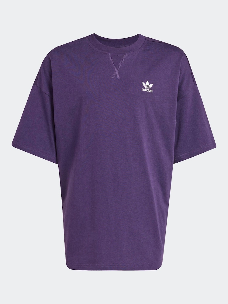 adidas Originals Purple Kids T-Shirt - Image 6 of 6