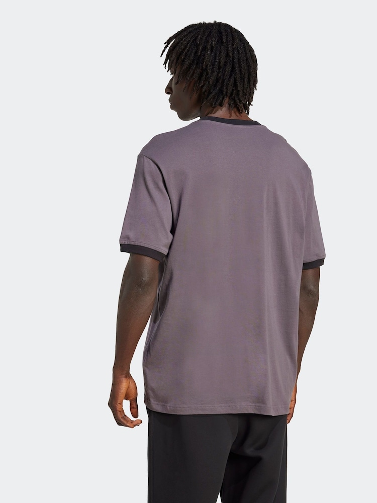 adidas Originals Grey Oversize 100% Cotton T-Shirt - Image 2 of 6 adidas Originals Grey Oversize 100% Cotton T-Shirt - Image 2 of 6