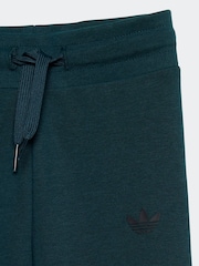 adidas originals Green Trefoil Infant Kids Sweatshirt and Joggers Set - Image 6 of 7