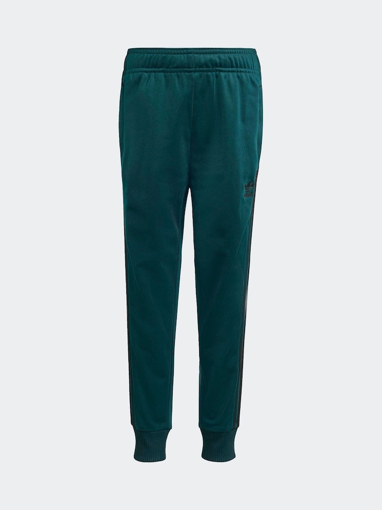 adidas Green Adicolor SST Little Kids Tracksuit - Image 8 of 8