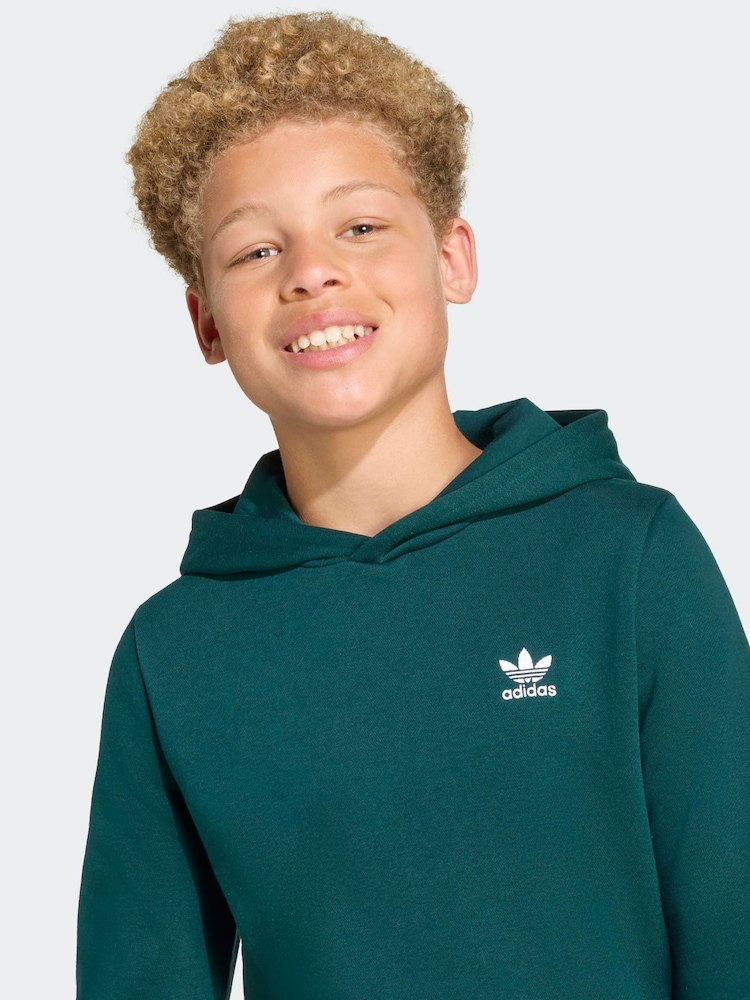 Kaufen Sie Grün adidas Originals Kinder Kapuzensweatshirt von