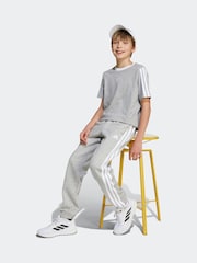 adidas Grey Essentials Kids Joggers - Image 3 of 6