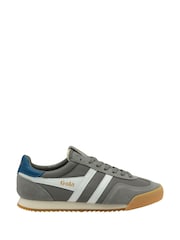 siva - Gola Mens Europa Mesh Lace-Up Trainers - Slika 1 iz 1