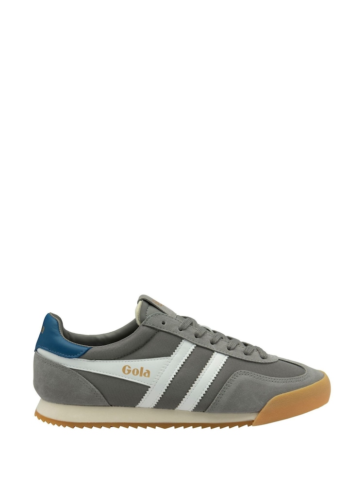 siva - Gola Mens Europa Mesh Lace-Up Trainers - Slika 1 iz 1