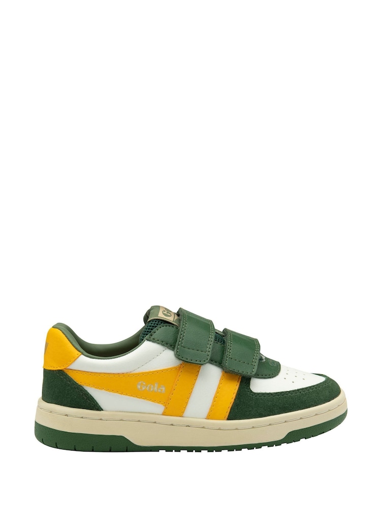 Blanco - Zapatillas de deporte infantiles con cierre de velcro Hawk de Gola - Imagen 1 de 4 Blanco - Zapatillas de deporte infantiles con cierre de velcro Hawk de Gola - Imagen 1 de 4