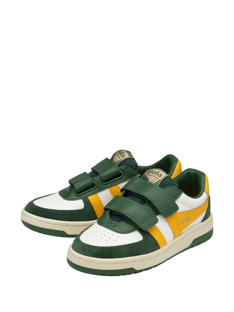 Blanco - Zapatillas de deporte infantiles con cierre de velcro Hawk de Gola - Imagen 2 de 4 Blanco - Zapatillas de deporte infantiles con cierre de velcro Hawk de Gola - Imagen 2 de 4