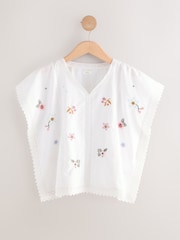 Bela - Embroidered 100% Cotton Kaftan (3-16yrs) - Slika 4 iz 5