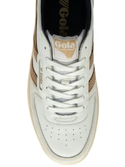 Gola Mens Hawk Leather Lace-Up Trainers - Imagen 4 de 4
