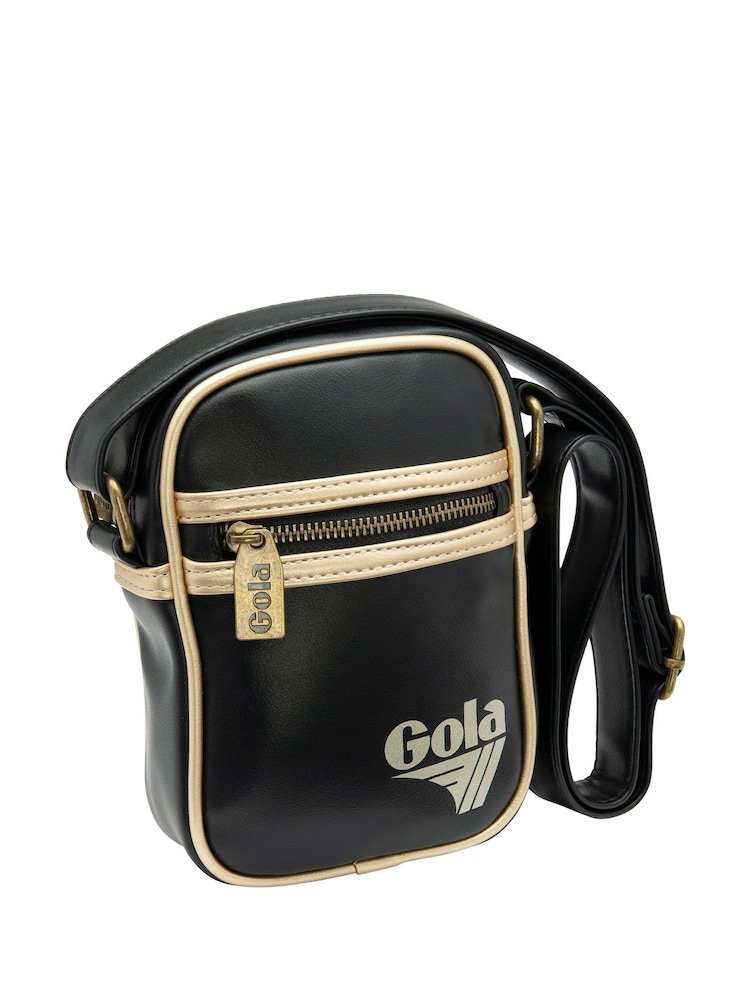 Gola Black Chrome Washington Mini Messenger Bag - Image 2 of 3