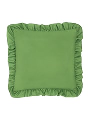 Furn Multi Gingham Citron Fibre Filled Cushion - Image 4 of 7