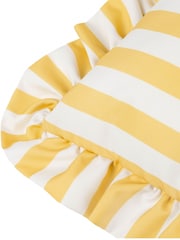 Furn Yellow Lottie Outdoor Fibre Filled Cushion - Image 4 of 5