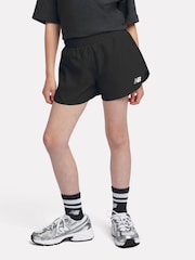 New Balance Black Kids Woven Shorts - Image 1 of 8