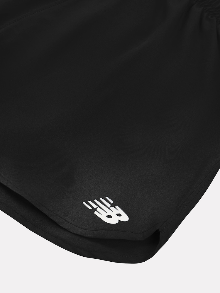 New Balance Black Kids Woven Shorts - Image 8 of 8