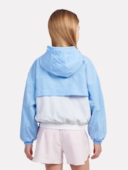 أزرق - سترة رياضية مبطنة مُزينة بقماش شبكي Wind Cheater من New Balance Kids - صورة 3 من 8