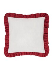Furn Red Mon Cheri Fibre Filled Cushion - Image 3 of 6