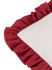 Furn Red Mon Cheri Fibre Filled Cushion - Image 6 of 6