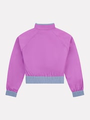 New Balance Blue Kids Panelled Woven Track Jacket - Image 7 of 9