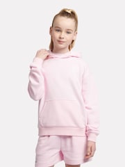 New Balance Pink Kids Peace Back Graphic FT Hoodie - Image 1 of 9