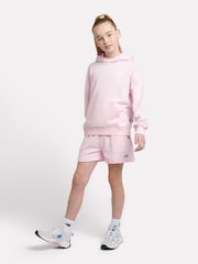 New Balance Pink Kids Peace Back Graphic FT Hoodie - Image 5 of 9