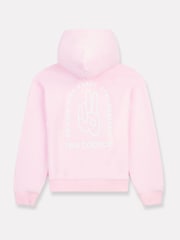 New Balance Pink Kids Peace Back Graphic FT Hoodie - Image 8 of 9