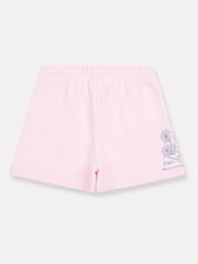 New Balance Pink Kids Floral Sneaker Graphic Shorts - Image 7 of 10