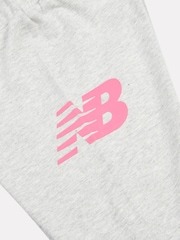 New Balance Grey Kids Jersey T-Shirt & Leggings Set - Image 5 of 5