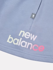 New Balance Blue Kids Athletics Shoes Graphic Shorts - Image 4 of 4