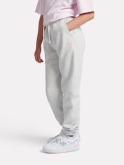 New Balance Grey Kids French Terry Small Logo Joggers - Image 1 of 7