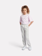 New Balance Grey Kids French Terry Small Logo Joggers - Image 3 of 7