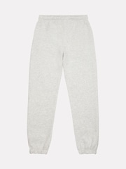 New Balance Grey Kids French Terry Small Logo Joggers - Image 6 of 7