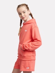 Rood - New Balance Kids French Terry Small Logo Hoodie - Image 2 of 8