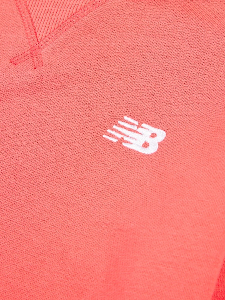 Rood - New Balance Kids French Terry Small Logo Hoodie - Image 8 of 8