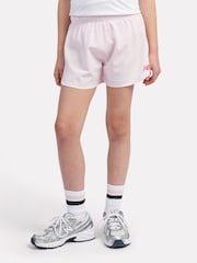 New Balance Pink Kids Woven Shorts - Image 1 of 10
