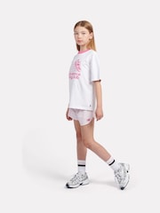 New Balance Pink Kids Woven Shorts - Image 5 of 10