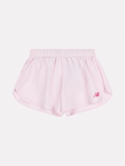 New Balance Pink Kids Woven Shorts - Image 7 of 10