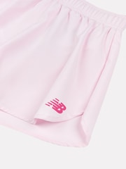 New Balance Pink Kids Woven Shorts - Image 9 of 10