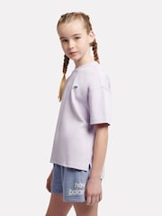 New Balance Kids Premium Cross Neck T-Shirt - Imagen 2 de 10