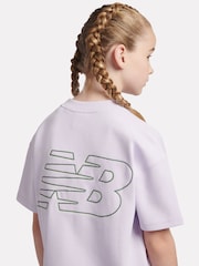 New Balance Kids Premium Cross Neck T-Shirt - Imagen 6 de 10