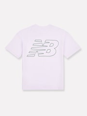 New Balance Kids Premium Cross Neck T-Shirt - Imagen 8 de 10