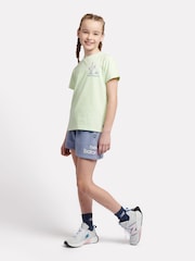 New Balance Green Kids Athletics Tennis Cartoon 100% Cotton Graphic T-Shirt - Image 5 of 9