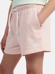 New Balance Pink Dark Small Girls Logo Shorts - Image 4 of 8