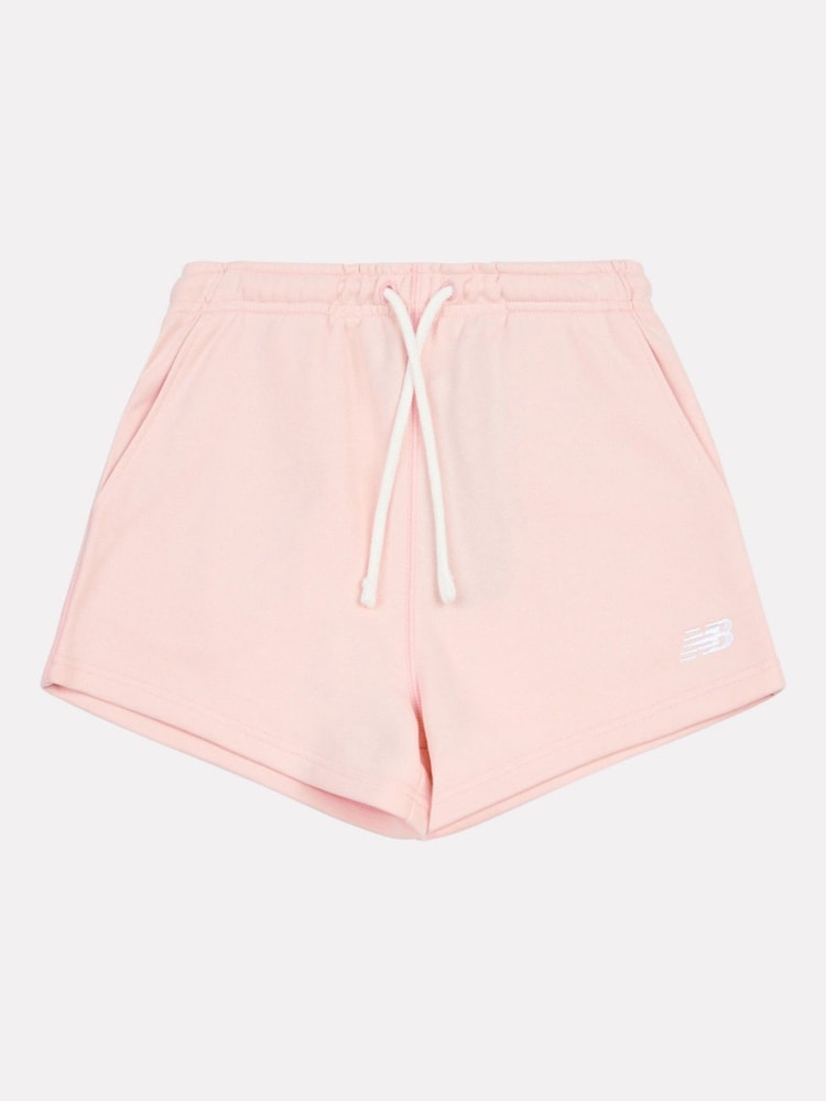 Donkerroze - New Balance shorts met klein logo voor meisjes - Image 6 of 8